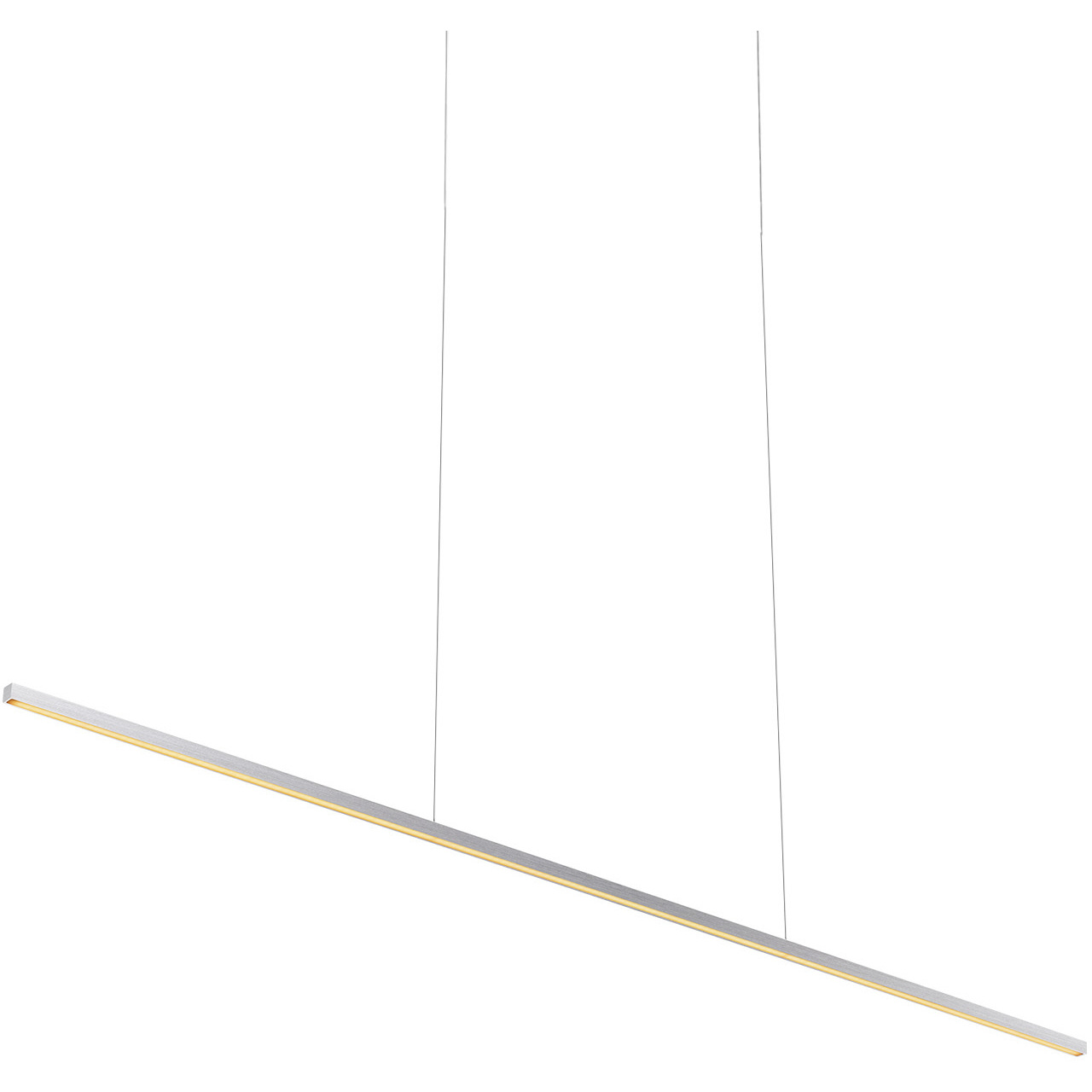 Vega Minor LED 47.38 inch Brushed Nickel Linear Pendant Ceiling Light